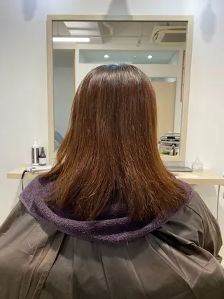 ミディアム scena(シーナ)所属・『大西　陸』 透明感color🔆のヘアスタイル