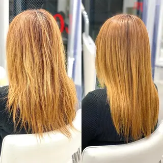 ロング カラー パーマ 相武台ショート特化 💐川崎希💐のヘアスタイル