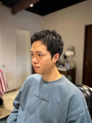 ショート 宮崎理容院京町店所属・西村 喜大のヘアスタイル