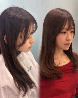 セミロング 🫧似合わせカット /表参道🫧yukiのヘアスタイル