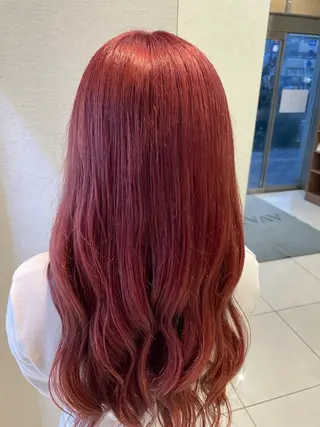 カラー 石川 英美花のヘアスタイル