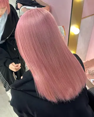 セミロング カラー ハイトーン支持率 No.1🦋KOKIのヘアスタイル