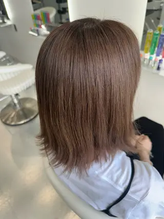 ショート ならざきつぐみ /天王寺/ハイトーンのヘアスタイル