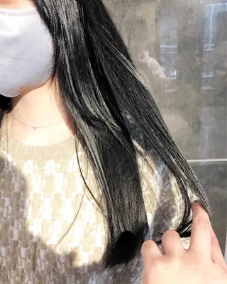 ロング カラー ヘアアレンジ ainico+所属・メンズ特化✂️栗原 侑也のヘアスタイル