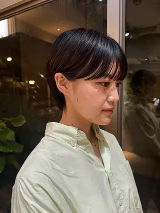 ショート ボブ/ショート 吉田竣のヘアスタイル