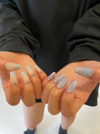 ネイル 束感まつ毛/ネイル/ LED♥KIRARAのマツエク・マツパデザイン