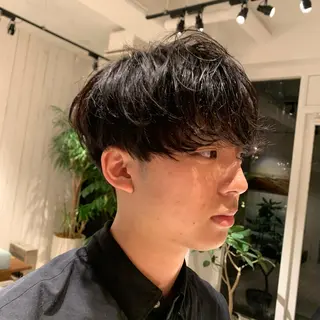 ショート メンズ 【ロングウルフカット 姫カット】伊藤裕哉のヘアスタイル