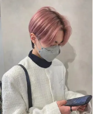 メンズ ❤︎︎韓国ヘア❤︎︎ 𝑺𝒉𝒊𝒉𝒐のヘアスタイル