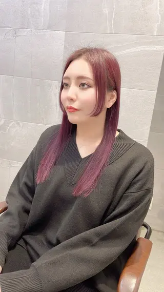 ロング ガレリアエレガンテ栄店所属・ウルフカット/ ハッシュカット/山路のヘアスタイル