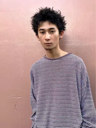 ショート モモセ ユメトのヘアスタイル