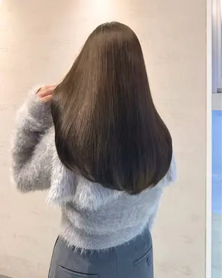 ロング ⚜️髪質改善/艶髪 カラー⚜️/ goのヘアスタイル
