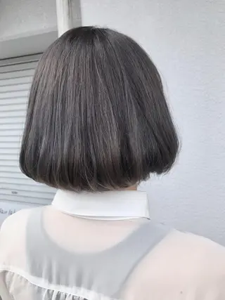 ショート カラー レイヤーカット匠 イソザキノリユキのヘアスタイル