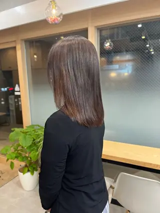 ミディアム mizo /ケアカラー/登戸のヘアスタイル