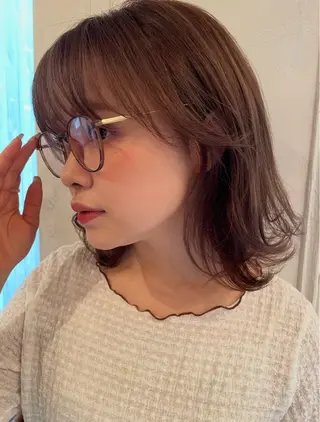 ミディアム カラー The Day Ginza所属・門馬 加奈のヘアスタイル