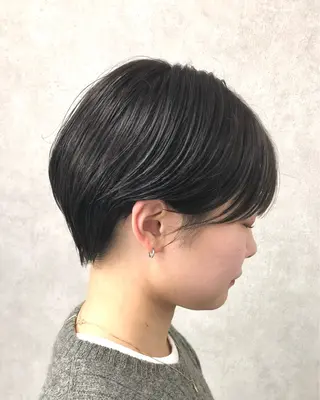 ショート パーマ ショート、韓国メンズ ヘアのかつらぎのヘアスタイル