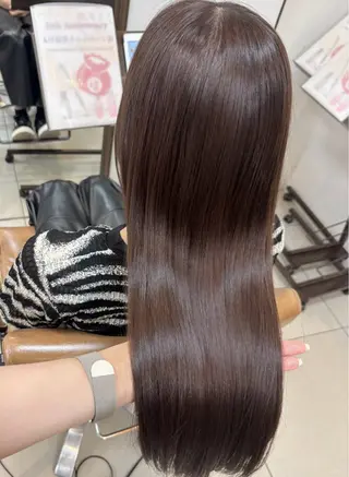 ロング カラー 頭皮×髪質改善 透明感カラー💎中村のヘアスタイル