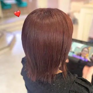 ミディアム カラー che'rie所属・che'rie shizukiのヘアスタイル