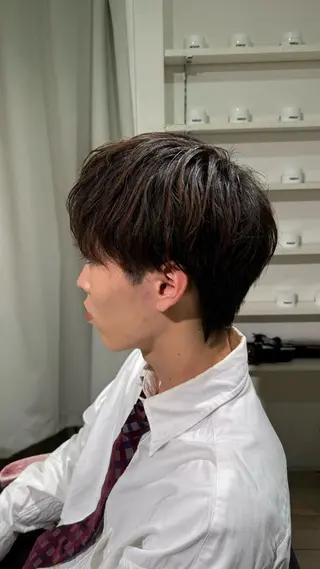 ミディアム PERCUT原宿店所属・🎖メンズカット🎖 宮﨑宥人【原宿】のヘアスタイル