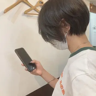 ショート hair salon mtm所属・🕊mtm🫧梅田/ 定額制/透明感/艶髪のヘアスタイル