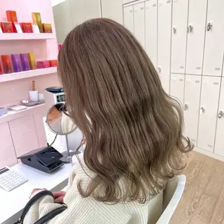 ロング カラー ParveMix 🩶🫧入江 香名のヘアスタイル