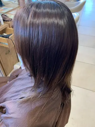 ミディアム EARTH 福岡天神赤坂店のヘアスタイル