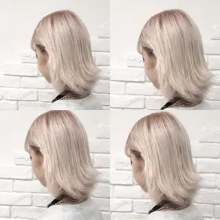 ミディアム カラー メンズパーマ名人 TAKUMAのヘアスタイル