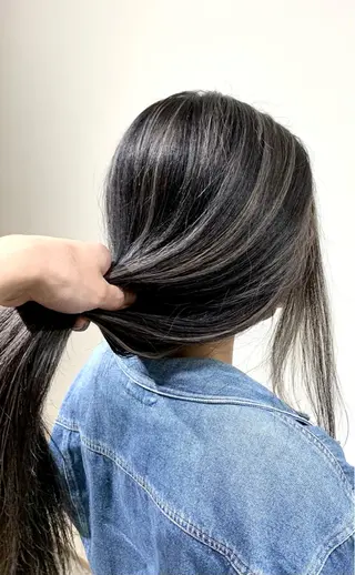 ロング カラー 園田 将士のヘアスタイル