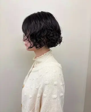 ショート パーマ 栗崎 菜弥のその他イメージ