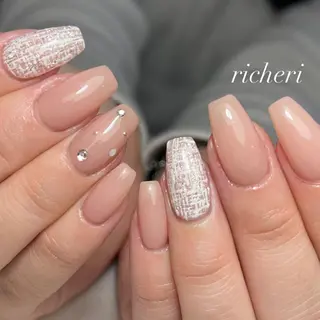 ミディアム ネイル richeri beautyのネイルデザイン