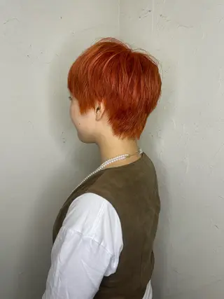 ショート カラー 清水 南紗のヘアスタイル