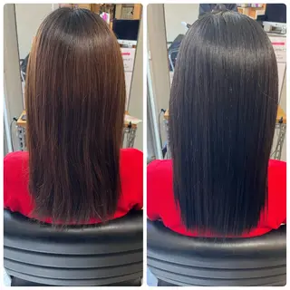 セミロング OFF YUYAのヘアスタイル