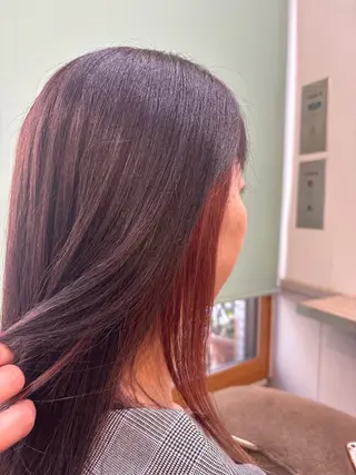 セミロング ZIPANGU   押上店所属・透明感🫧艶カラー 💎Sayakaのヘアスタイル