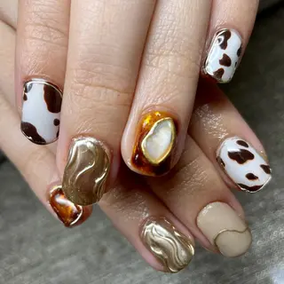 ネイル nail Eclat所属・志賀野 美喜のネイルデザイン