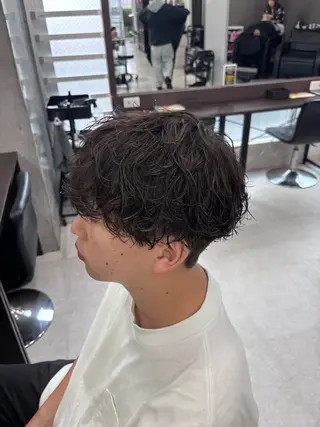 パーマ メンズ 美容研究所 🇰🇷yutoのヘアスタイル