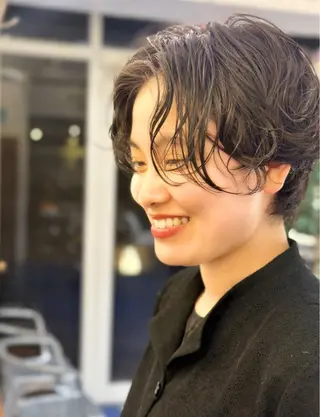 ショート パーマ KG Company所属・東京/福岡の美容師 岩本康平のヘアスタイル