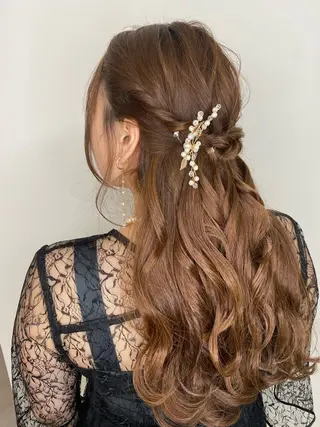 ロング ヘアアレンジ Avalon所属・Hiroshi ヒロシのヘアスタイル