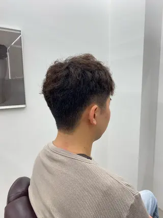 ショート メンズ メンズカット/セ ンターパート/Ryuのヘアスタイル