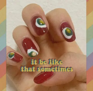 ネイル 栗田 ゆう子のネイルデザイン