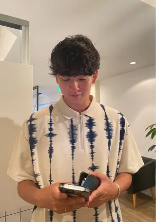 パーマ メンズ ⛲️every 🌼 平子 歩美 ☺︎のヘアスタイル