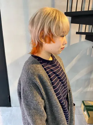 ショート カラー 柏 デザインカラー/ レイヤー🐣シオリのヘアスタイル