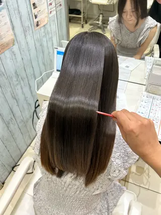 ロング 【髪質改善カラー】 瀧田嵐士🇰🇷のヘアスタイル