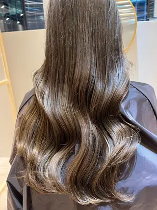 ロング カラー 🐶 Zina川崎 竹下 あい🐶のヘアスタイル