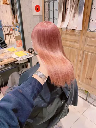 セミロング カラー 髪質改善専門店QOLU所属・✨髪質改善専門店✨ QOLU✨のヘアスタイル