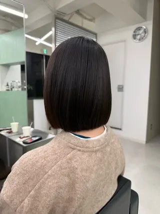 縮毛矯正/スパイラル パーマ/表参道のヘアスタイル