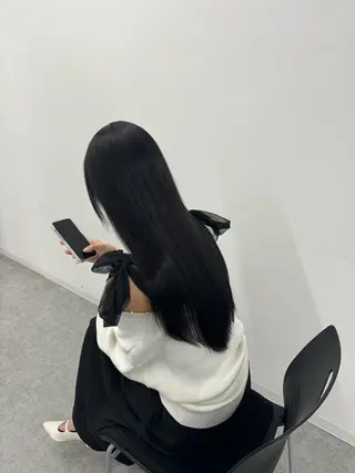 ロング カラー 🐭 MIKITO🐭のヘアスタイル