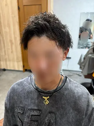 ショート パーマ メンズ Bish Yanaのヘアスタイル