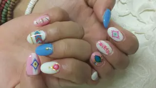 ネイル 河野ちえ (雑誌掲載サロン)のネイルデザイン