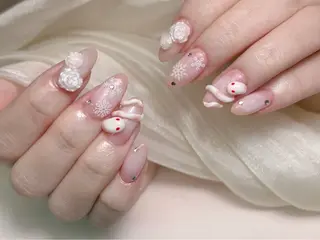 ネイル lucky nail 歌舞伎町のネイルデザイン