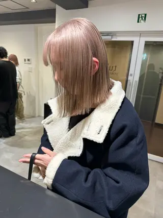 ミディアム カラー ダブルカラー🩰 CHIHIRO👒のヘアスタイル