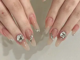 ネイル More Glam Nailsalon 大宮東口店 ～韓国ネイル・ワンホンネイル・スカルプネイル～所属・大宮 愛のネイルデザイン